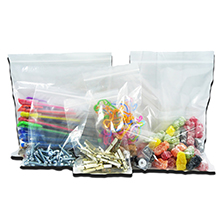 grip seal bags with bits